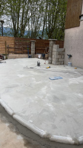 Photo de galerie - Dalle béton 