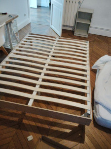 Photo de galerie - Montage de lit
