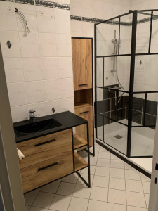 Photo de galerie - Salle de bains avant / après 