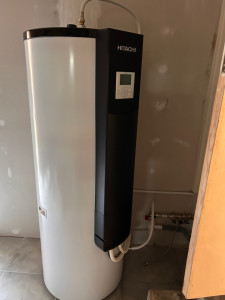 Photo de galerie - Installation ballon thermodynamique hitachi