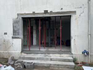 Photo de galerie - Ouverture de mur porteur 