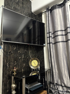 Photo de galerie - Peinture décorative noir et blanc sobre et élégant 