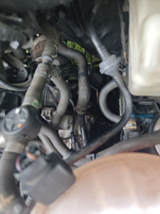 Photo de galerie - Remplacement d'un tuyau EGR fendu