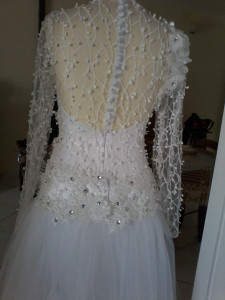 Photo de galerie - Robe effectuée pour un mariage 
