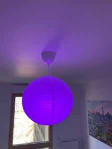 Photo de galerie - Installation luminaires électriques connecter 