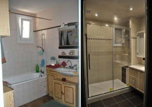 Photo de galerie - Rénovation de salle de bains