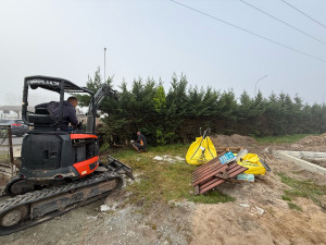 Photo de galerie - Arrachement d’une haie