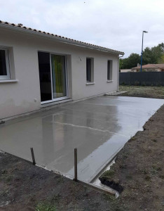 Photo de galerie - Terrasse en béton 