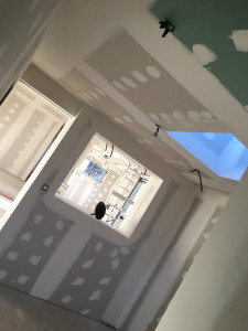 Photo de galerie - Realisation d’une maison en placo et bandes