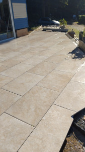 Photo de galerie - Terrasse dalle sur plots 