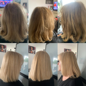 Photo de galerie - Réalisation d'un  balayage 