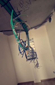 Photo de galerie - Installation électrique complète d'un immeuble d'habitation