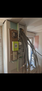 Photo de galerie - Électricité pose raccordement tableau 