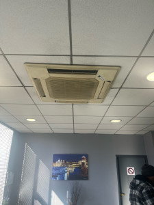 Photo de galerie - Entretien climatisation nettoyage complet de l’unité extérieur et intérieur. 