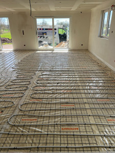 Photo de galerie - Plancher, chauffant en multicouche