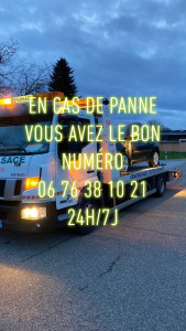 Photo de galerie - Remorquage de voiture