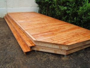 Photo de galerie - Terrasse en mélèze