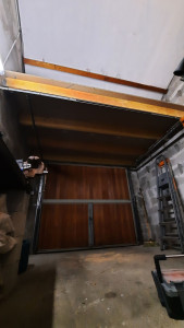 Photo de galerie - Création d'une mezzanine en bois dans un garage