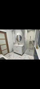 Photo de galerie - Rénovation complète d'une salle de bain (suite)