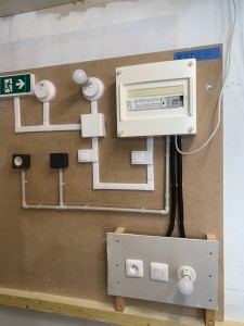 Photo de galerie - Installation terminé en électricité tout en norme 