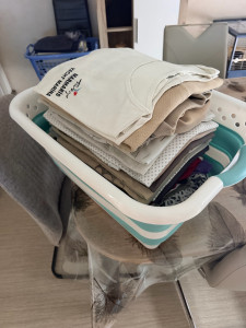Photo de galerie - J’avais deux panières à linge aussi remplies l’une que l’autre. Les de au étais faite sur deux jours les personnes était ravie 