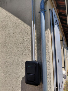 Photo de galerie - Installation d'une borne de recharge