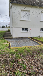 Photo de galerie - Réalisation d'une dalle 