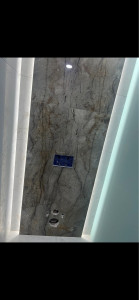 Photo de galerie - Nous avons réalise un toilettes avec led 