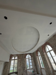 Photo de galerie - Plafond platerie peinture 93 rue tete d o