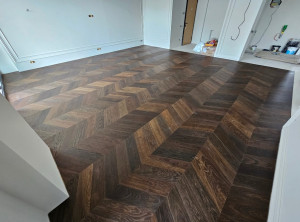 Photo de galerie - Parquet point de hongrie 
