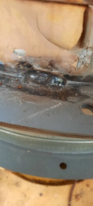 Photo de galerie - Soudure sur tôle fine type gaine aération .