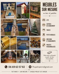 Photo de galerie - Meubles sur mesure et autres services 