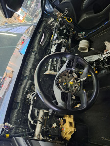 Photo de galerie - Enlever le tableau de bord et changer la ventilation intérieure 