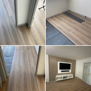 Photo de galerie - Pose de parquet - Revêtement de sol