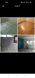 Photo de galerie - Peinture parquet carrelage etc...toute renovation