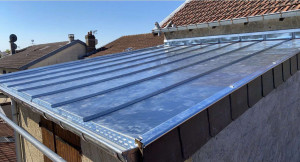 Photo de galerie - Rénovation toiture zinc 