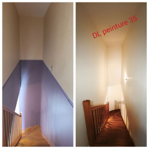 Photo de galerie - Rénovation d'une cage d'escalier 