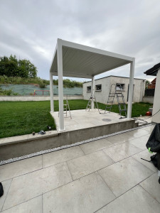 Photo de galerie - Montage et pose pergola