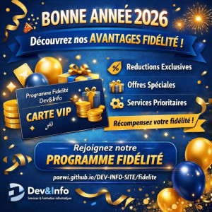 Photo de galerie - Venez découvrir nôtre programme fidélité 