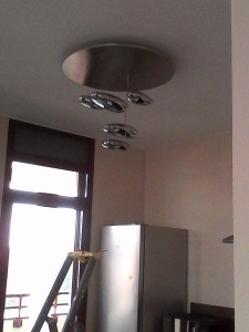 Photo de galerie - Pose luminaire