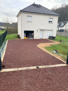 Photo de galerie - Rénovation d’une allée carrossables 