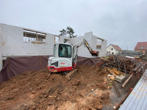 Photo de galerie - Terrassement et assainissement d’une maison que nous avons aussi construit 