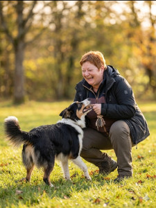 Photo de galerie - Jeu avec un chien