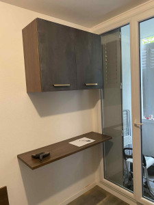 Photo de galerie - Montage meuble haut cuisine