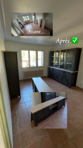 Photo de galerie - Vaisselier + buffet et surmeuble + meuble tv