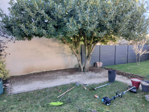 Photo de galerie - Mise en place pour gravillonnage