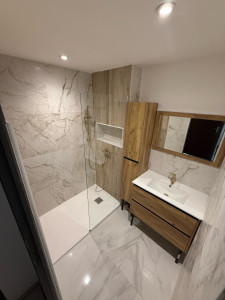 Photo de galerie - Rénovation SDB complète 