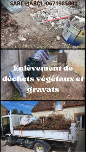 Photo de galerie - Évacuation de végétaux et mise en déchèterie 