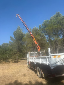 Photo de galerie - Pour toute livraison, palette/sable/gravier etc 