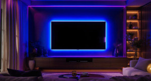 Photo de galerie - Pose et configuration éclairage salon